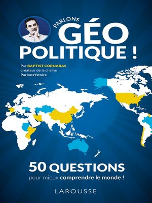 cover image of Parlons géopolitique !